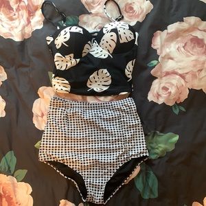 Barely used high-waisted bikini